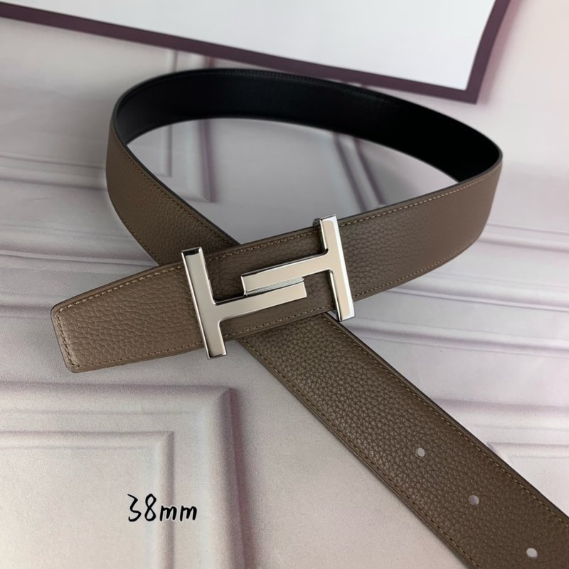 에르메스 H 버클 소가죽 벨트 38mm 폭 001-220629
