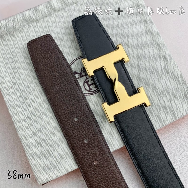 에르메스 양면 H 버클 벨트 38mm 수입 소가죽 001-220646
