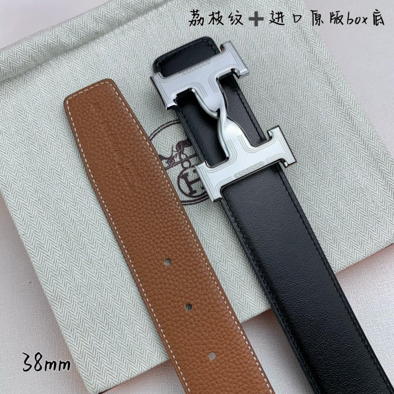 에르메스 클래식 H 버클 양면 벨트 38mm 001-220648