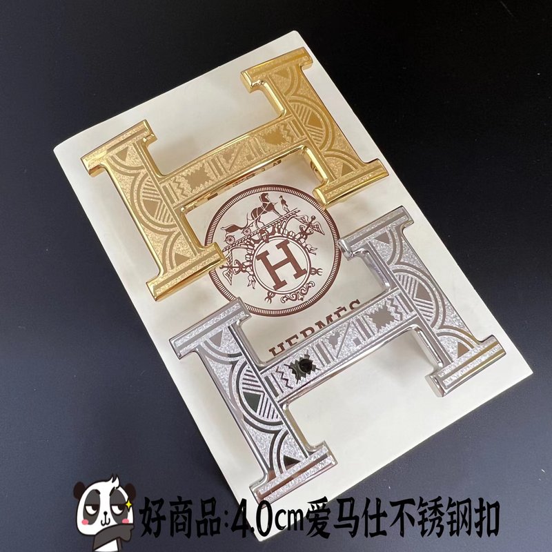 에르메스 4.0cm 스테인리스 버클 벨트 001-220656