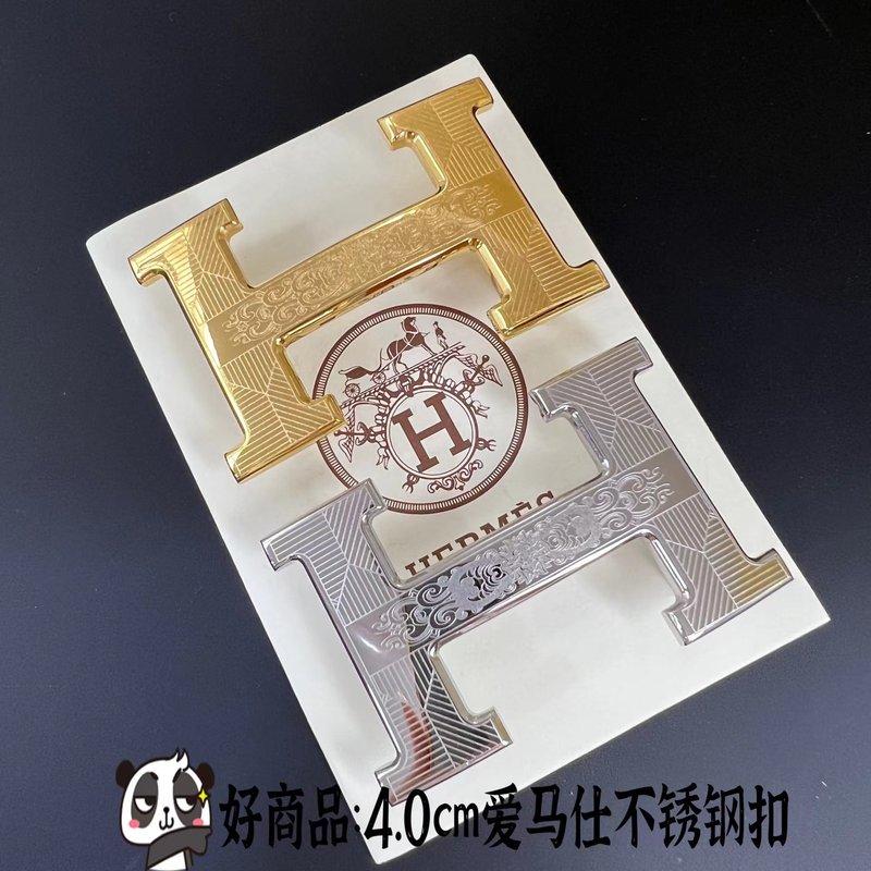 에르메스 4.0cm 스테인리스 버클 벨트 001-220656