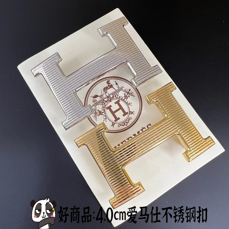 에르메스 4.0cm 스테인리스 버클 벨트 001-220656
