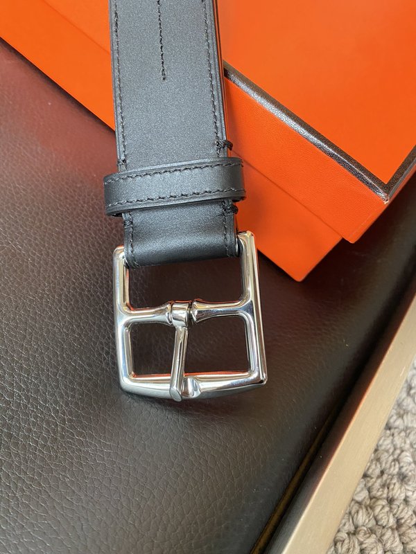 에르메스 박스/토고 양면 소가죽 벨트 38mm 001-220687