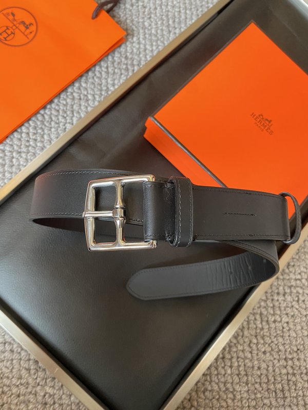 에르메스 박스/토고 양면 소가죽 벨트 38mm 001-220687
