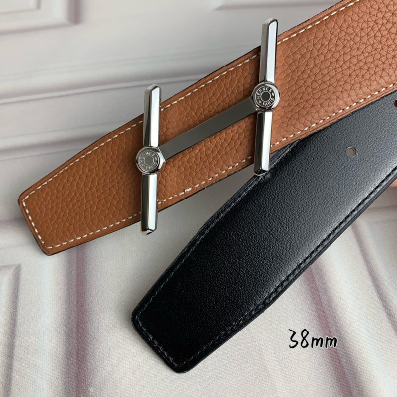 에르메스 양면 H 버클 벨트 38mm 001-220689