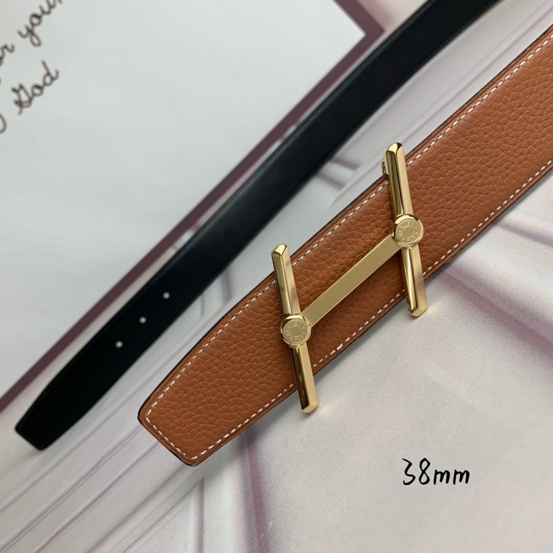 에르메스 양면 H 버클 벨트 38mm 001-220689