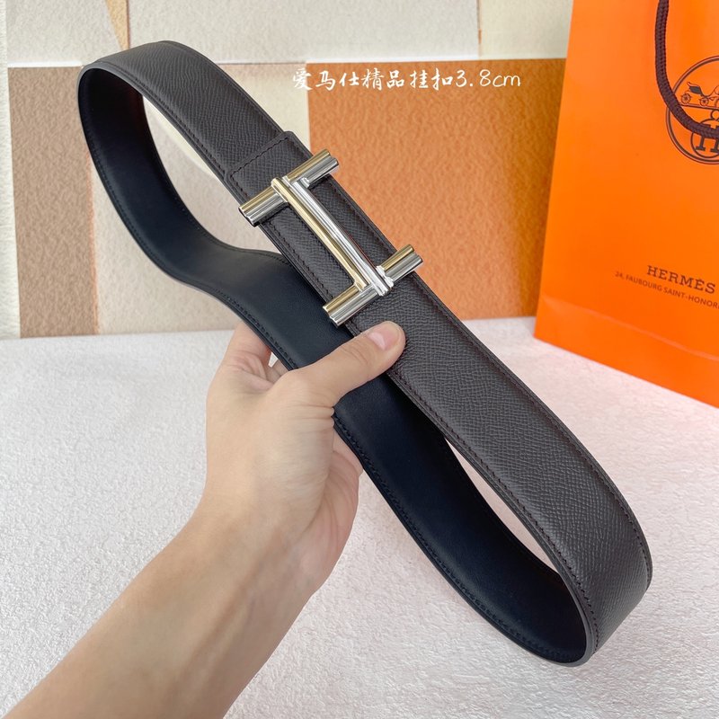 에르메스 오리지널 양면 벨트 3.8cm 폭 001-220694