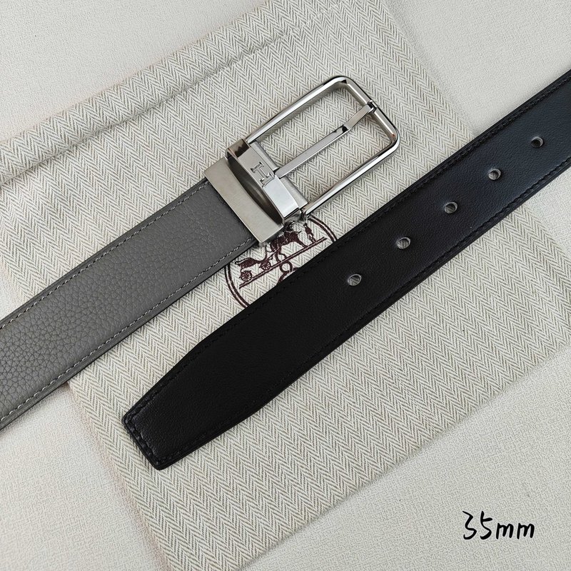 에르메스 핀 버클 벨트 수입 소가죽 35mm 폭 001-220773
