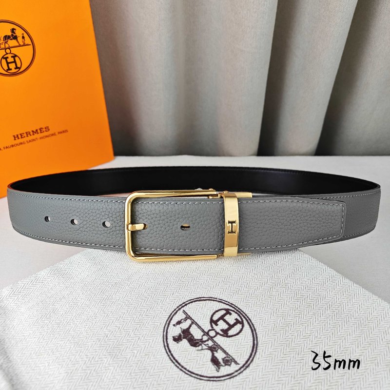 에르메스 핀 버클 벨트 수입 소가죽 35mm 폭 001-220773