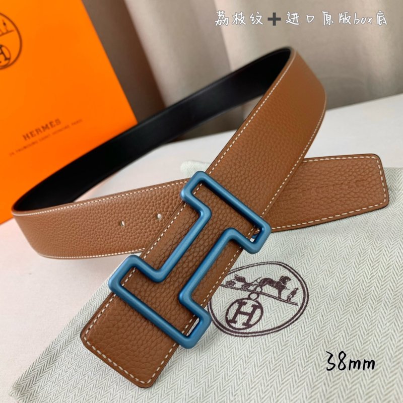 에르메스 클래식 양면 가죽 벨트 001-220791