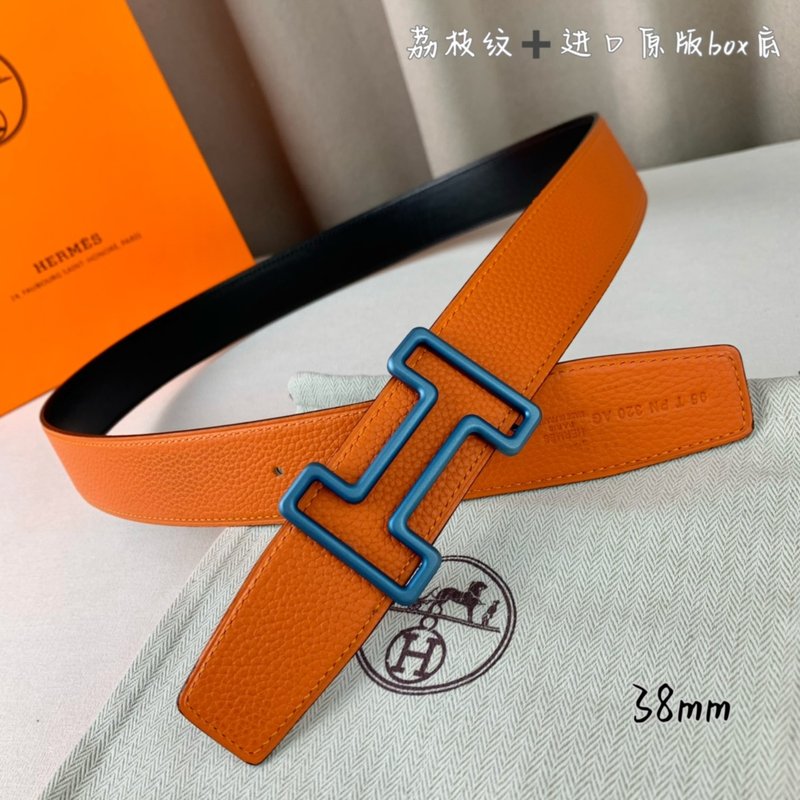 에르메스 양면 소가죽 벨트 38mm 001-220793