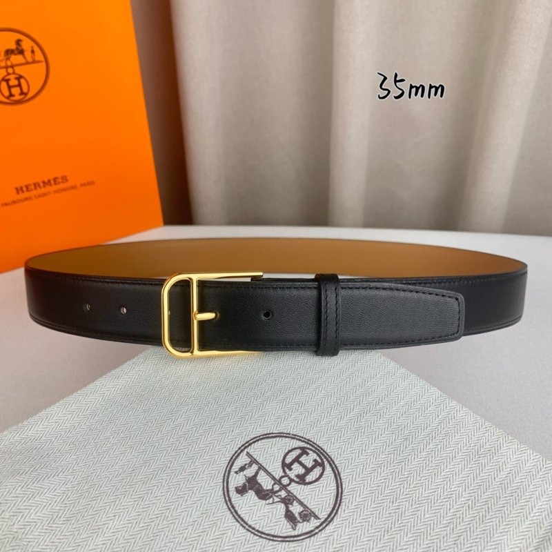 에르메스 뉴 핀 버클 소가죽 벨트 35mm 001-220798