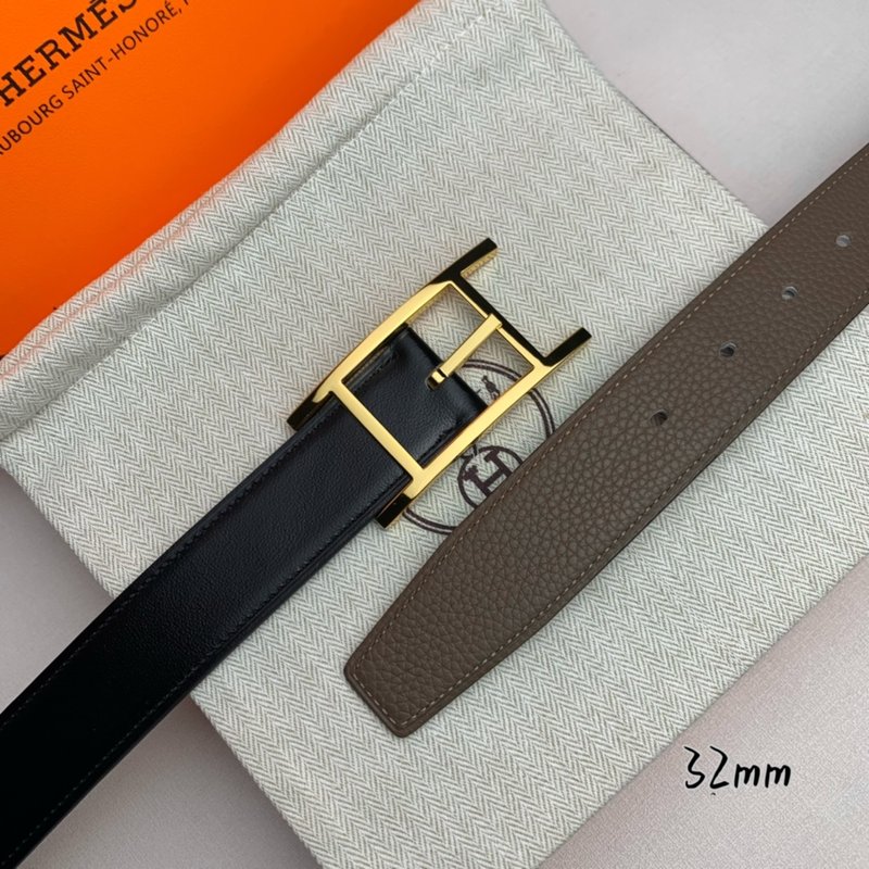 에르메스 양면 핀 버클 벨트 32mm 폭 001-220807