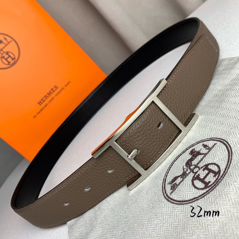 에르메스 양면 핀 버클 벨트 32mm 폭 001-220807