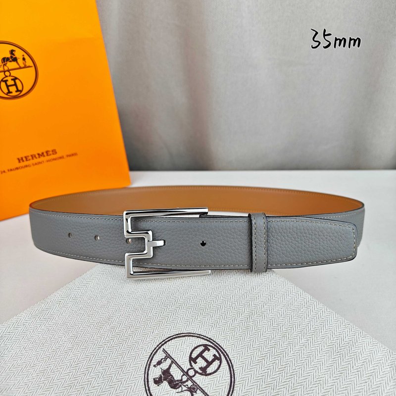 에르메스 뉴 스타일 핀 버클 벨트 수입 소가죽 001-220845