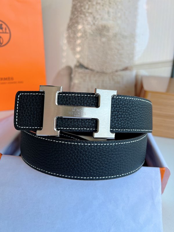 에르메스 클래식 H 버클 벨트 토고 가죽 38mm 001-220846