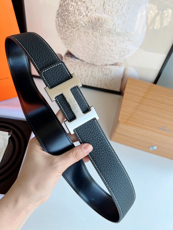 에르메스 클래식 H 버클 벨트 토고 가죽 38mm 001-220846
