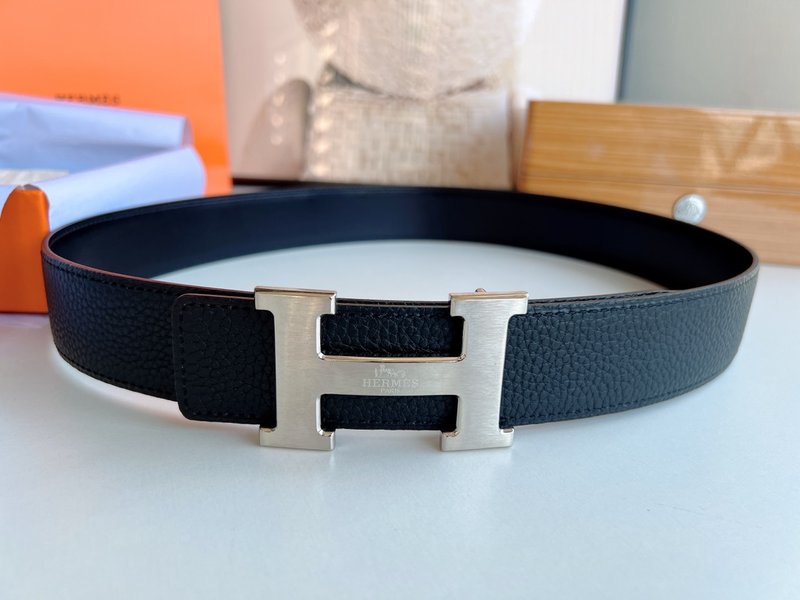 에르메스 클래식 H 버클 벨트 토고 가죽 38mm 001-220848