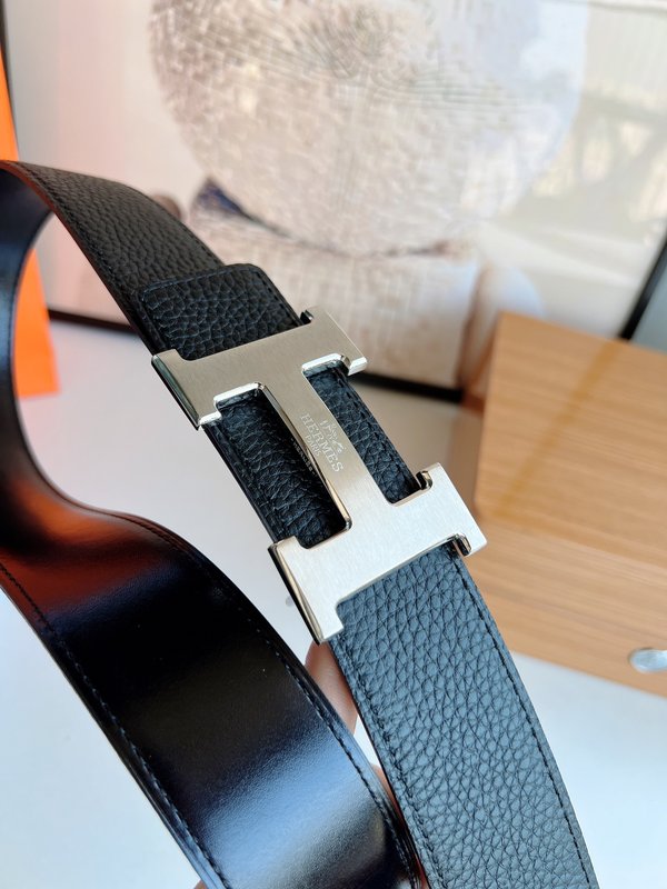 에르메스 클래식 H 버클 벨트 토고 가죽 38mm 001-220848