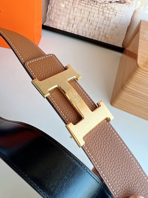 에르메스 클래식 H 버클 벨트 토고 가죽 38mm 001-220849