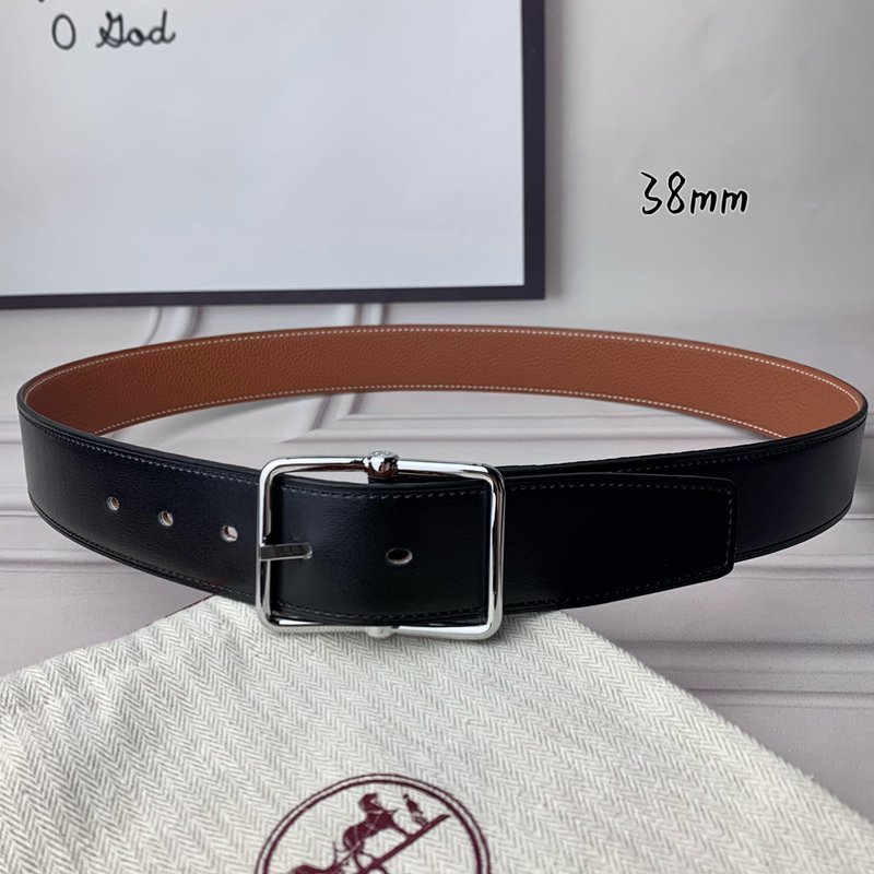에르메스 양면 핀 버클 벨트 38mm 폭 001-220885