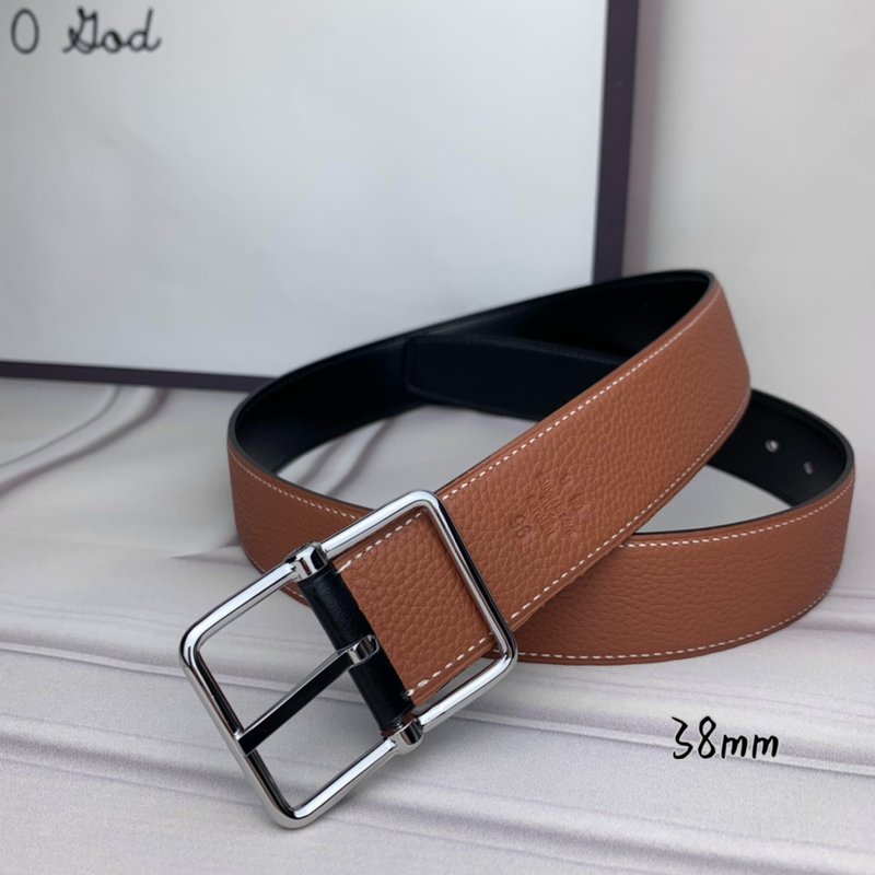 에르메스 양면 핀 버클 벨트 38mm 폭 001-220885