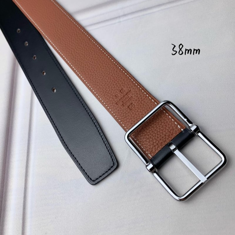 에르메스 양면 핀 버클 벨트 38mm 폭 001-220885