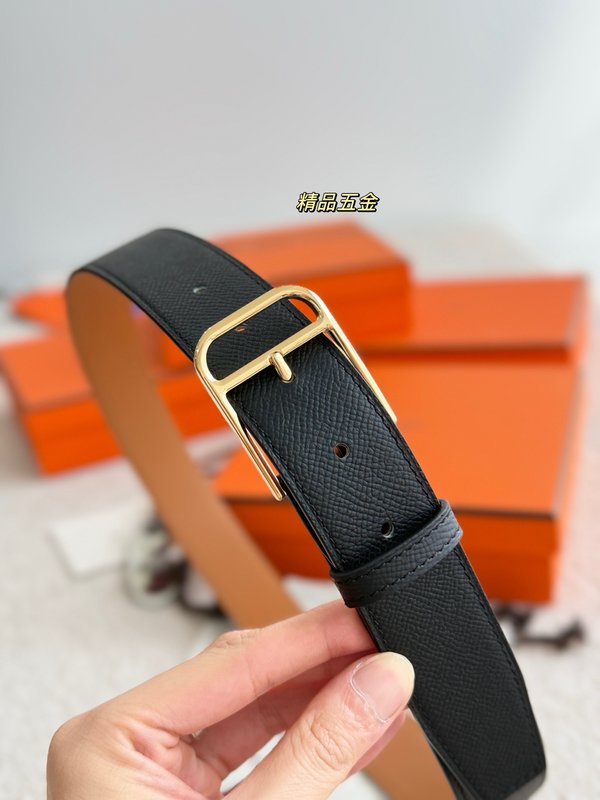에르메스 ROMAIN 35 핀 버클 벨트 001-220886