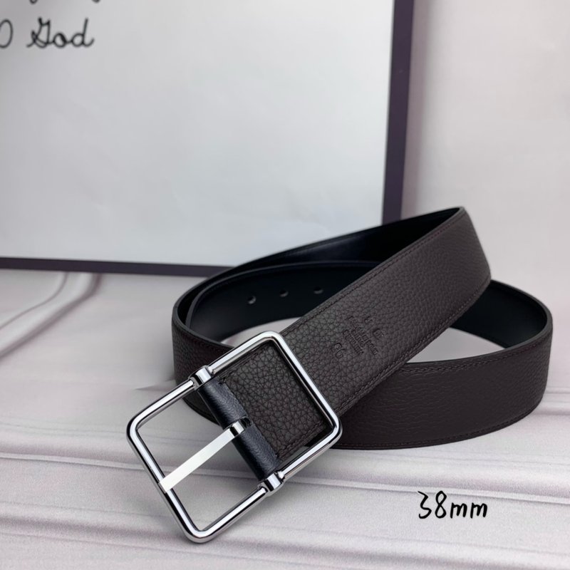 에르메스 핀 버클 소가죽 벨트 38mm 폭 001-220897