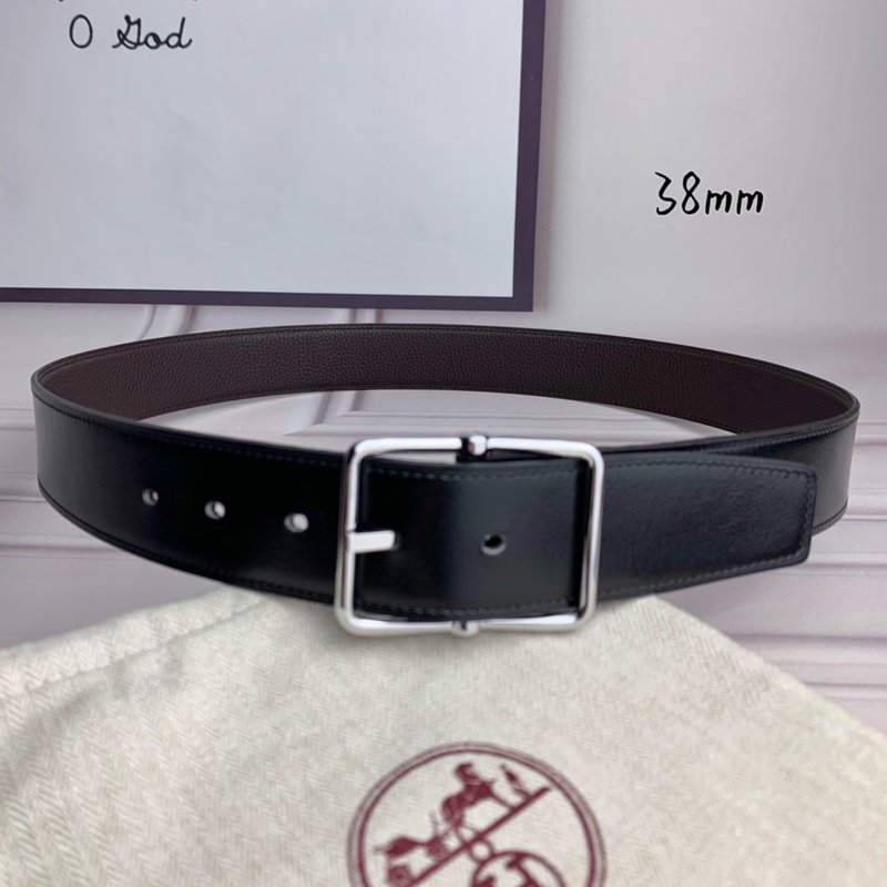 에르메스 핀 버클 소가죽 벨트 38mm 폭 001-220897
