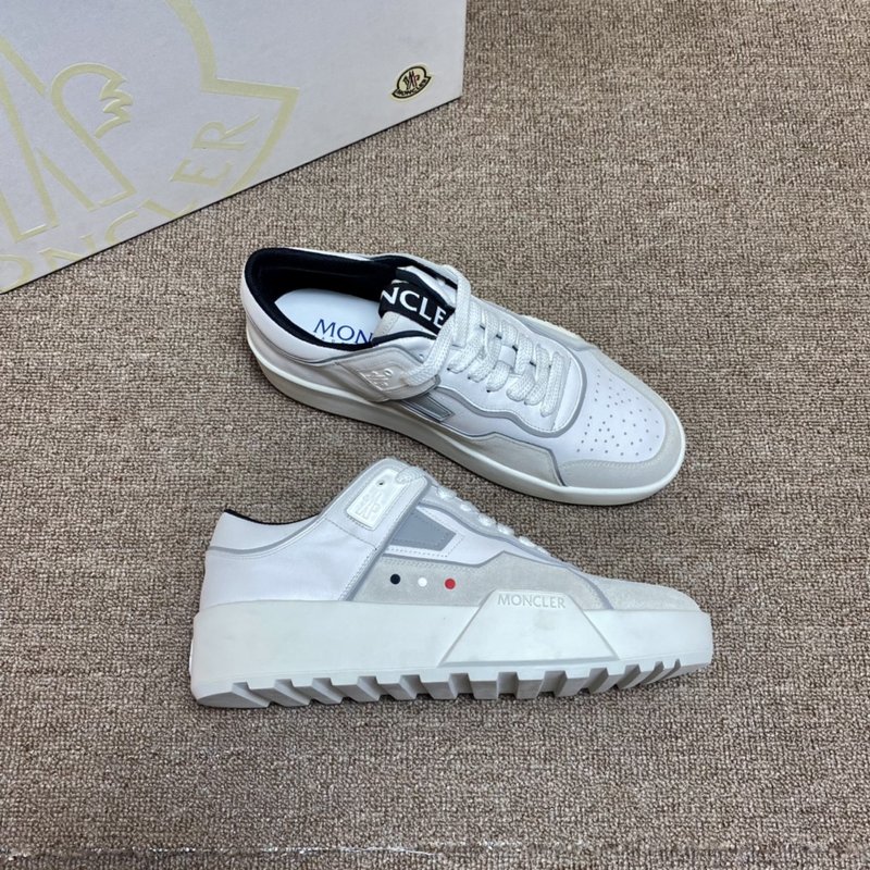 몽클레르 MONCLER 화이트 가죽 스니커즈 001-221286