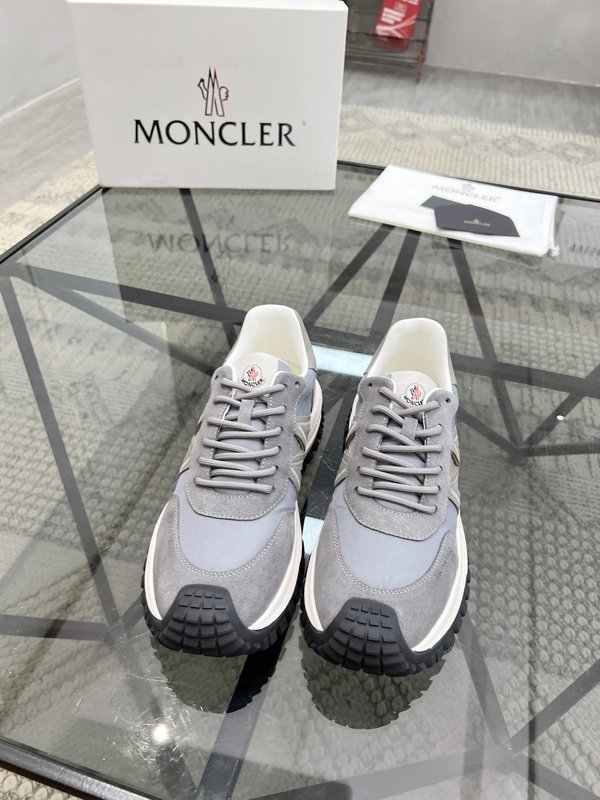 몽클레어  이탈리아 가죽 캐주얼 운동화 001-221333