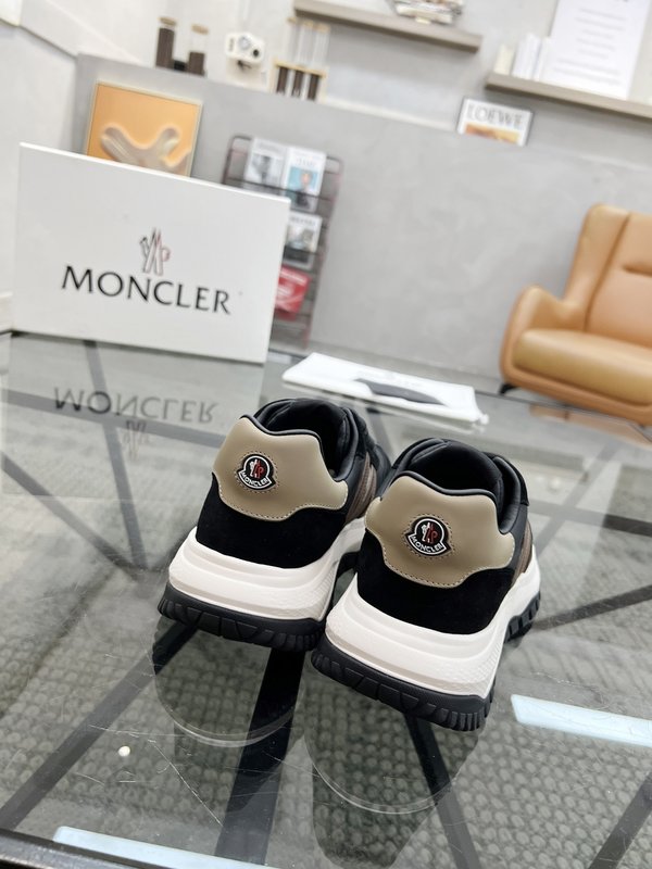 몽클레어 P600 이탈리아 소 가죽 캐주얼 운동화 001-221334