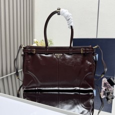 오일드 레더 빈티지 토트 숄더백 001-222057
