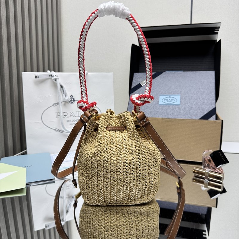 라피아 버킷백 001-222278