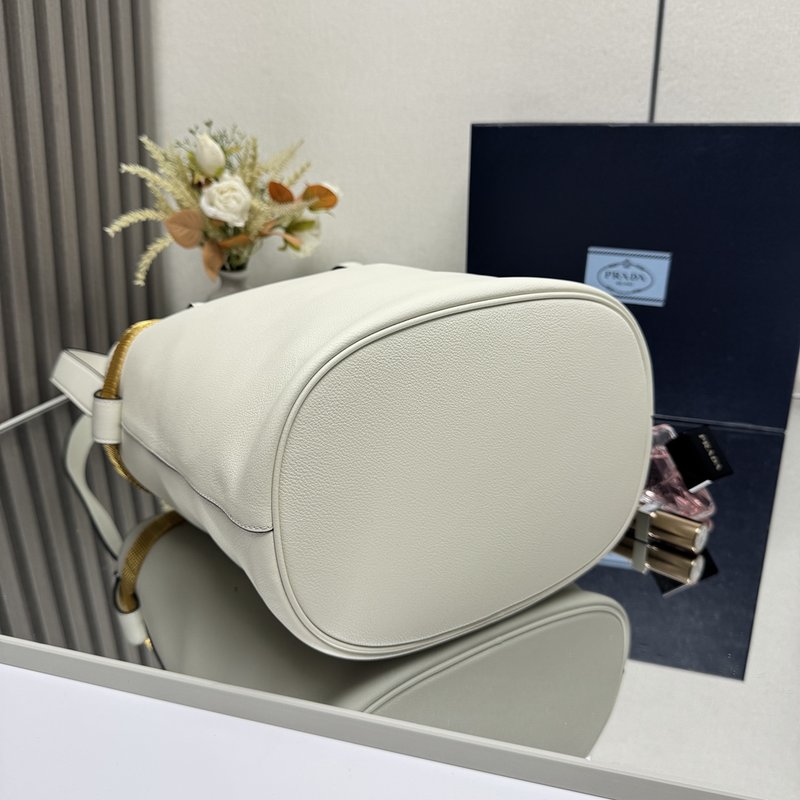 패션 거북이 등껍질 버클 메쉬 버킷백 001-222318