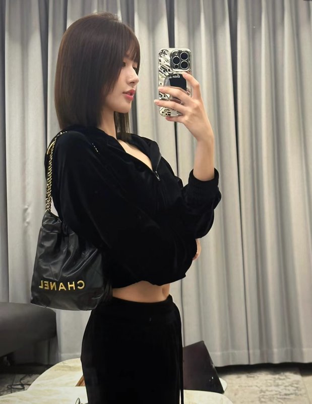 샤넬 여성용 블랙 숄더백 001-222515