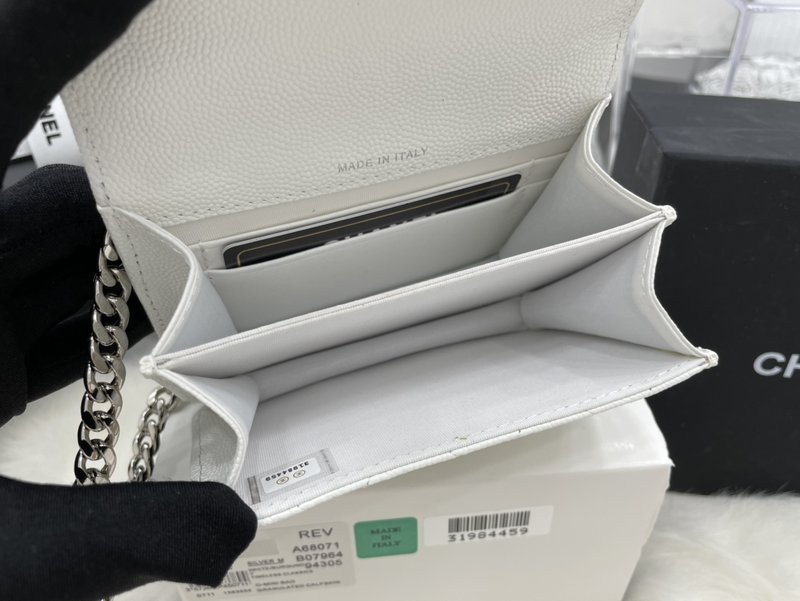 샤넬 에나멜 버클 빈티지 체인백 001-222658