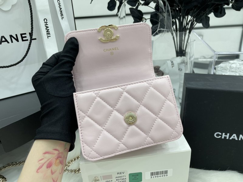 샤넬 에나멜 버클 빈티지 체인백 001-222659