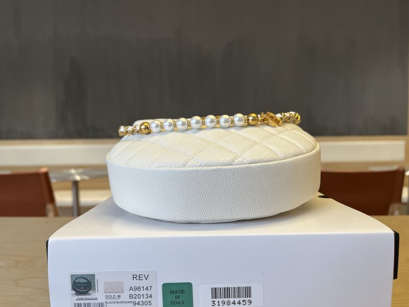 샤넬 진주 체인 훌라백 001-222672