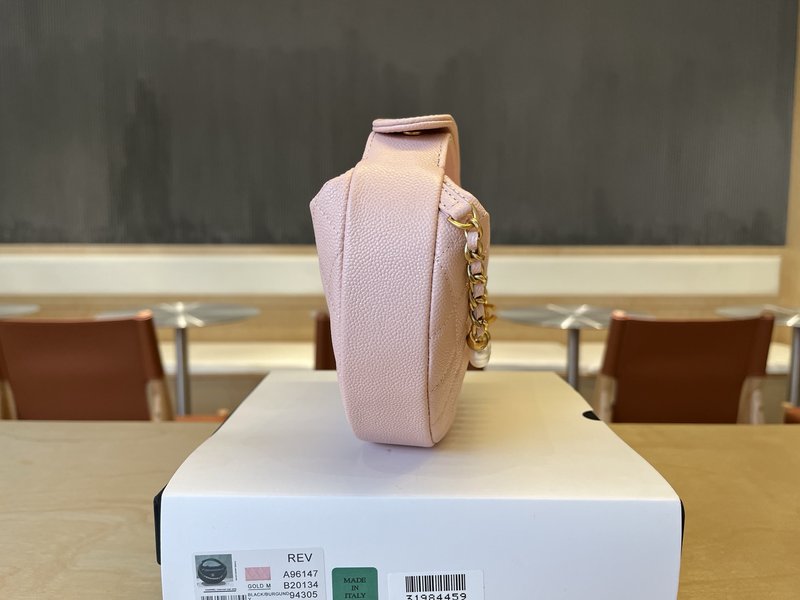 샤넬 진주 체인 훌라백 001-222673