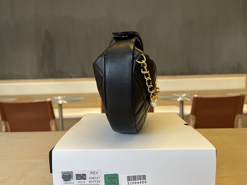 샤넬 진주 체인 훌라후프 백 001-222675
