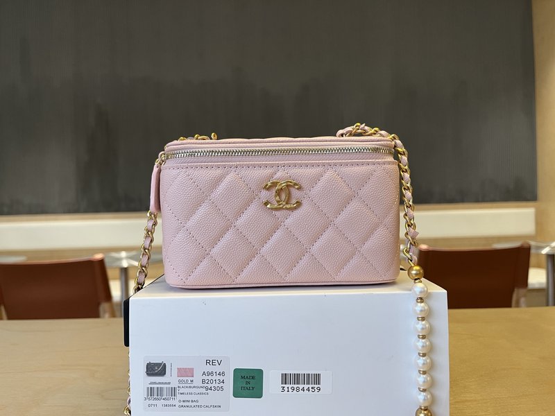 샤넬 진주 체인 미니백 001-222683