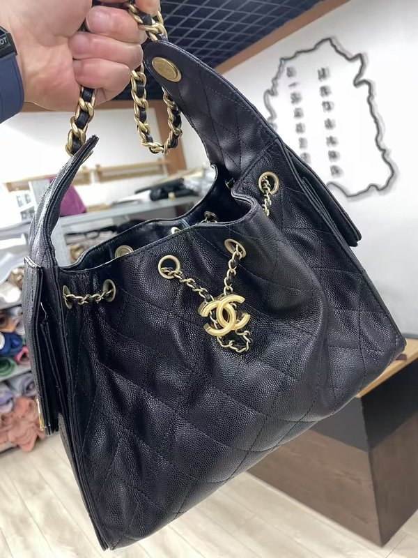 초소프트 스몰 볼 패턴 핸드백 001-222795