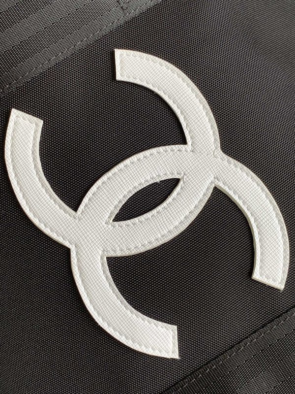 샤넬 블랙 화이트 피트니스 여행백 001-222847