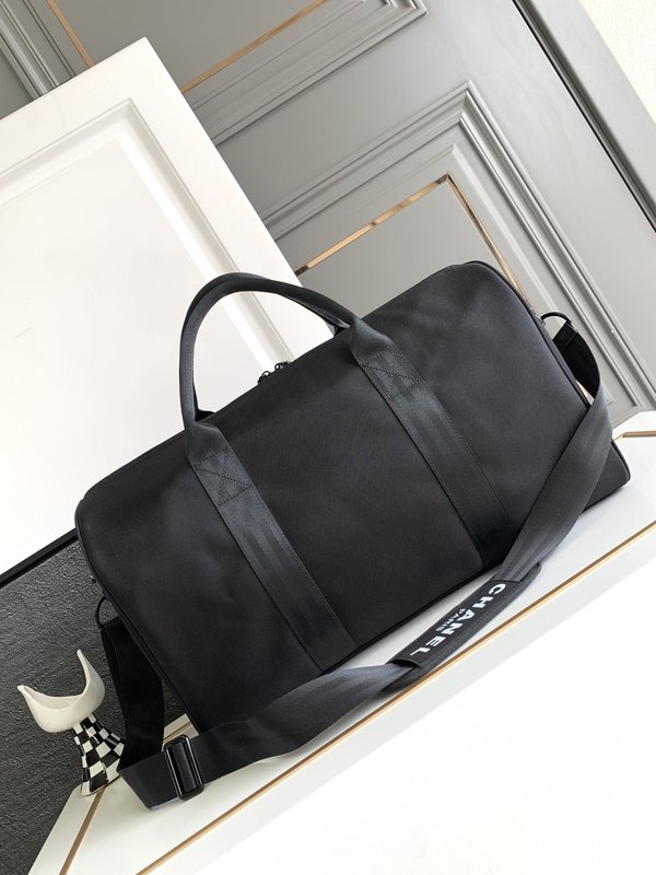 샤넬 블랙 화이트 피트니스 여행백 001-222847