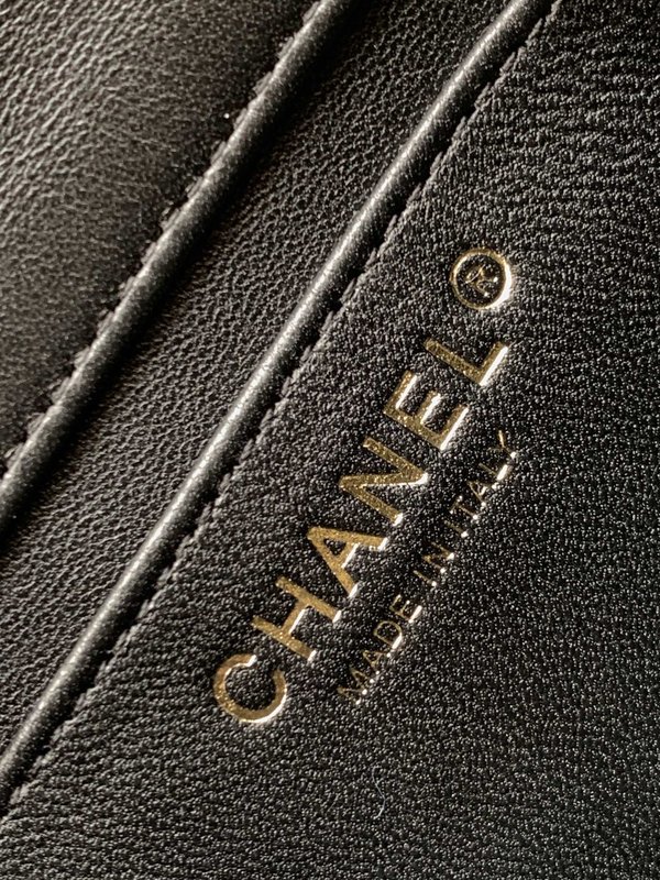 샤넬 신규 블랙 퀼팅 체인 핸드백 001-222849