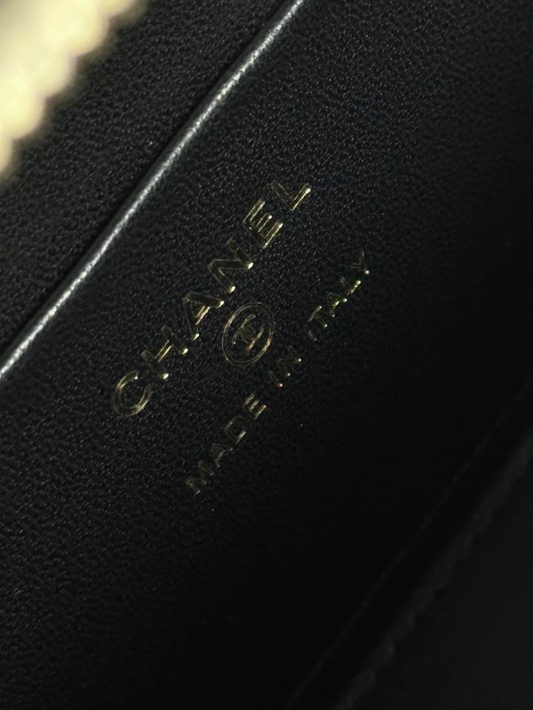 샤넬 블랙 퀼팅 체인 핸드백 001-222876