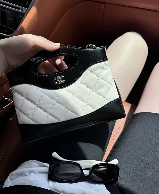 패치워크 팬더 핸드백 001-223116