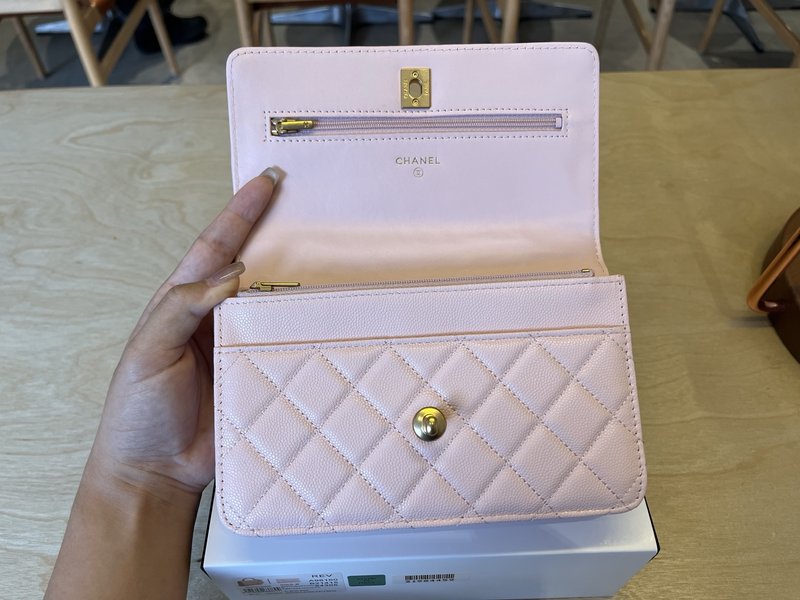 샤넬 더블 C 로고 핸들 WOC 백 001-223273